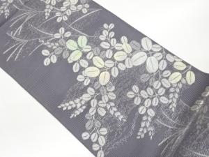 絽萩模様織出し袋帯